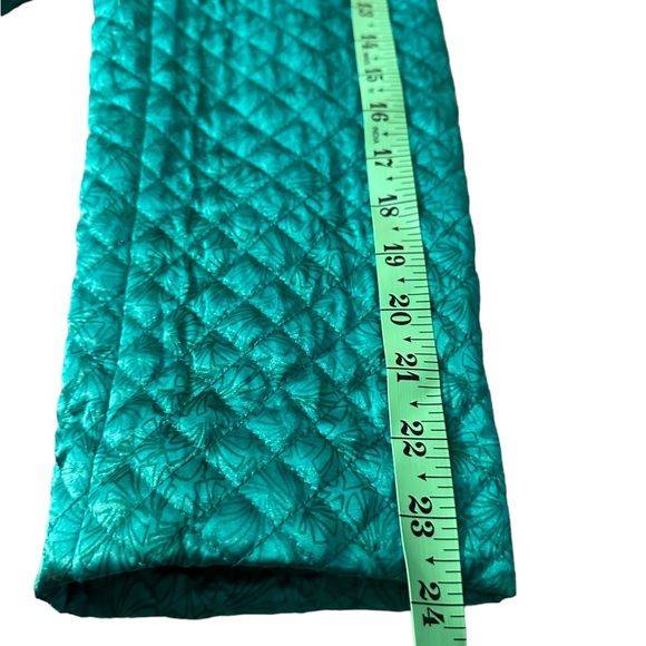 C.L.O.T.H.E.S green zipper pockets quilted jacket in green Large - Picture 5 of 16